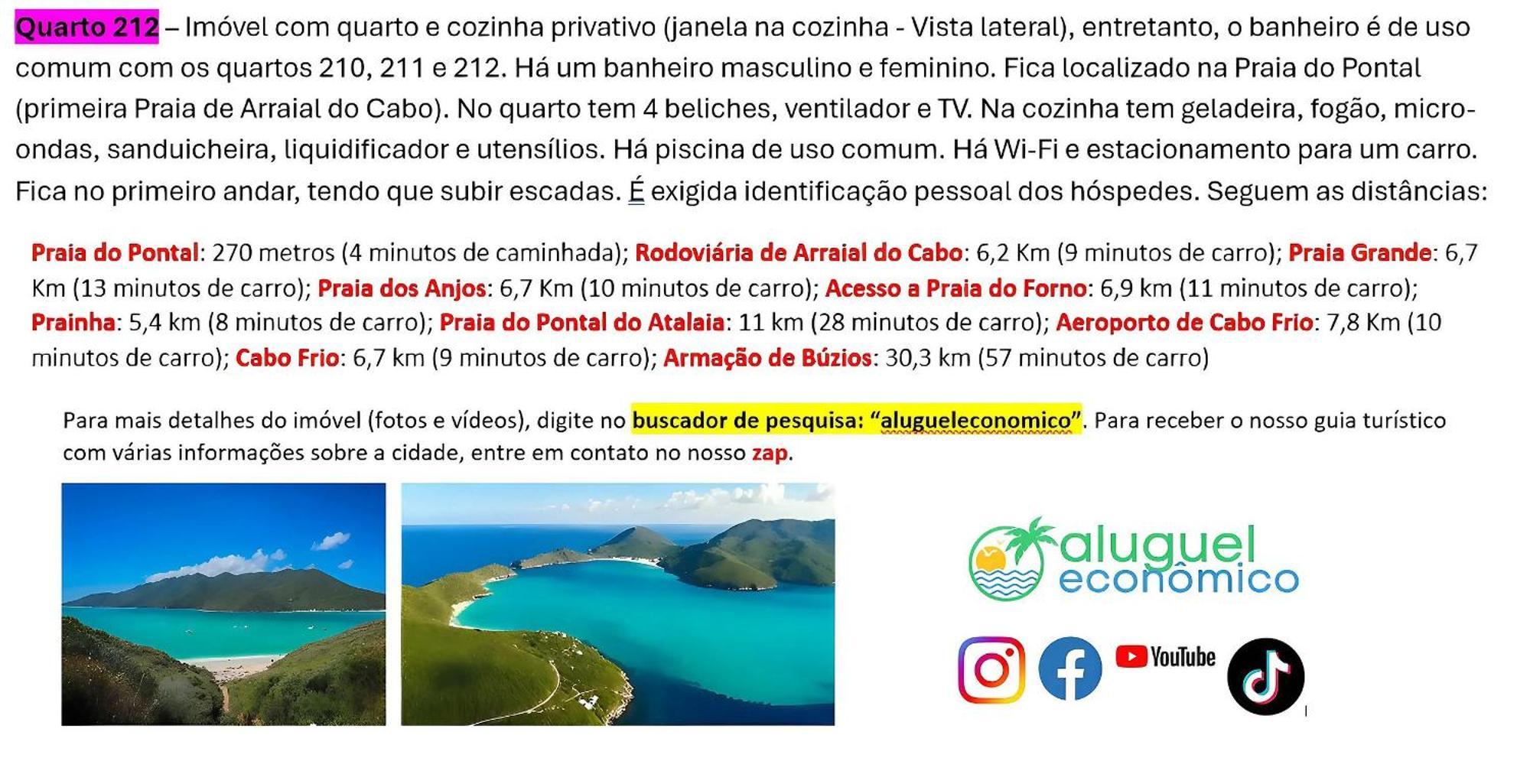 Arraial Do Cabo - Subuai Village - Aluguel Economico Exterior foto